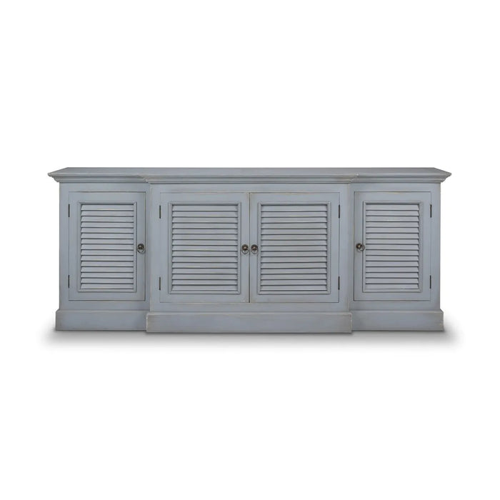Bramble - Shutter Console - BR-26777WGY - GreatFurnitureDeal