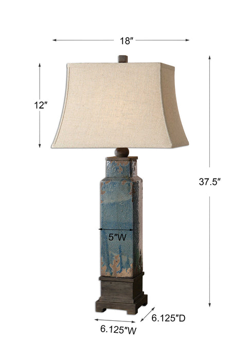 Uttermost - Soprana Blue Table Lamp - 26833
