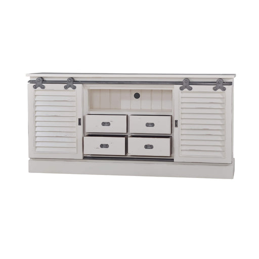 Bramble - Sanoma Media Console 7' in White Harvest - US-WS-26836WHD----- - GreatFurnitureDeal
