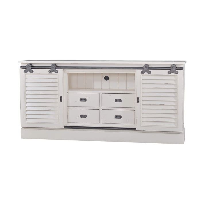 Bramble - Sanoma Media Console 7' in White Harvest - US-WS-26836WHD----- - GreatFurnitureDeal