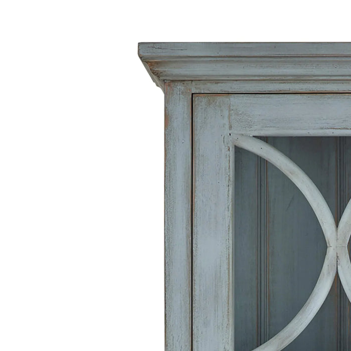 Bramble - Hamilton Display Cabinet Narrow w/ 1 LED - BR-66901 - GreatFurnitureDeal