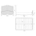 Bramble - Covington Rattan Queen Bed - 28026HRW-RNAT--LDT - GreatFurnitureDeal