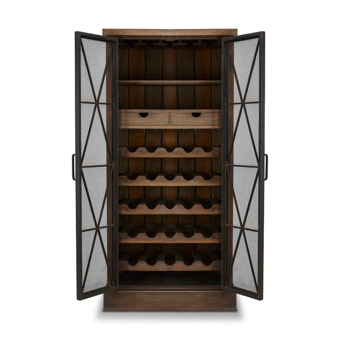 Bramble - Urban Dante Wine Cabinet in Cocoa - BR-27017-CCA - GreatFurnitureDeal