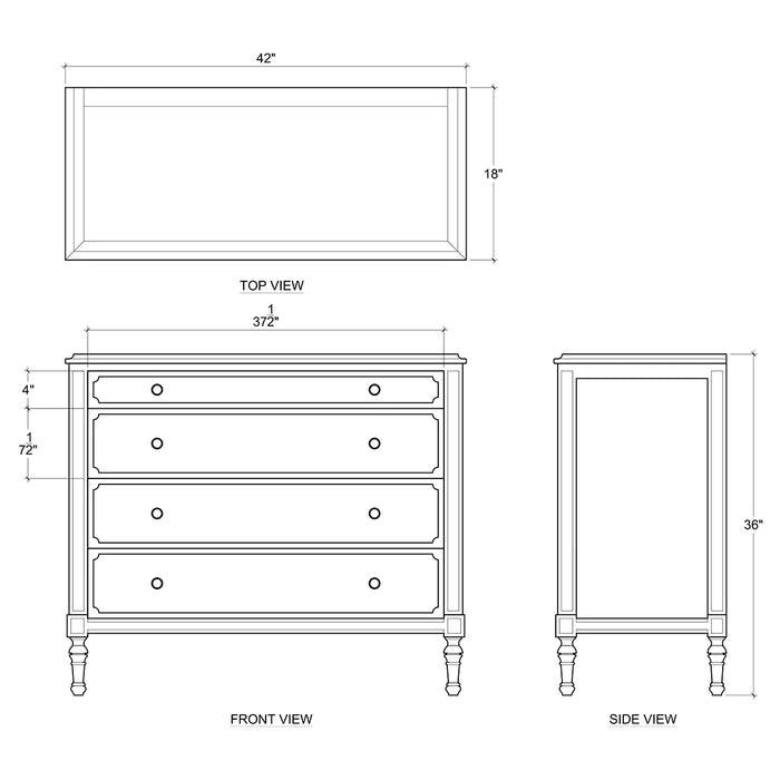 Bramble - Carrington Dresser - 27034 - GreatFurnitureDeal