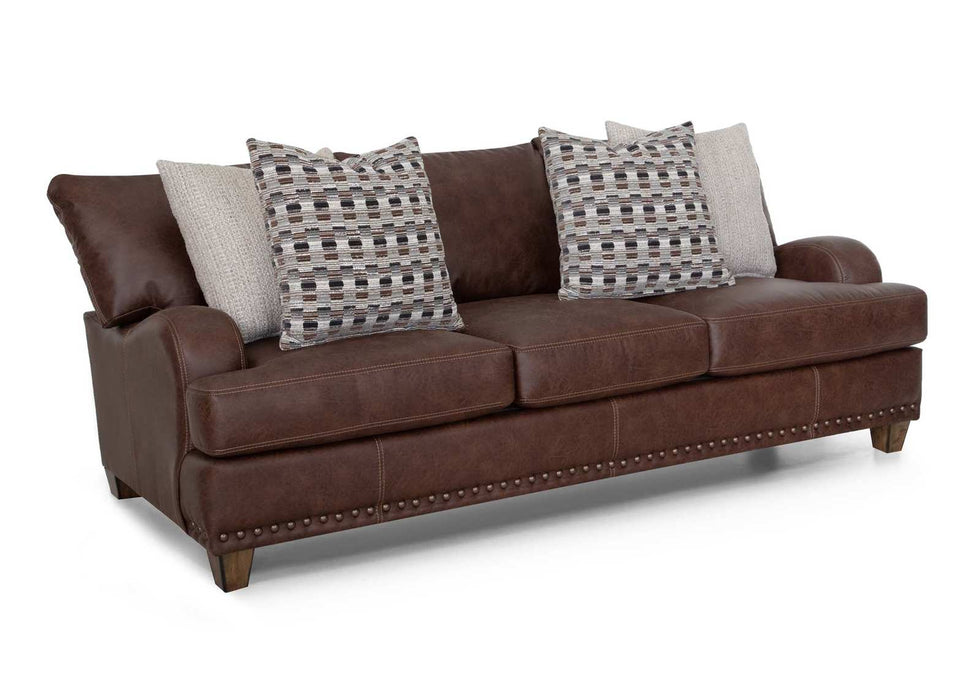 Franklin Furniture - 991 Dayton Sofa, Loveseat and Chair Set in Seattle Auburn - 99140-AUBURN-99120-AUBURN-99188-AUBURN - GreatFurnitureDeal