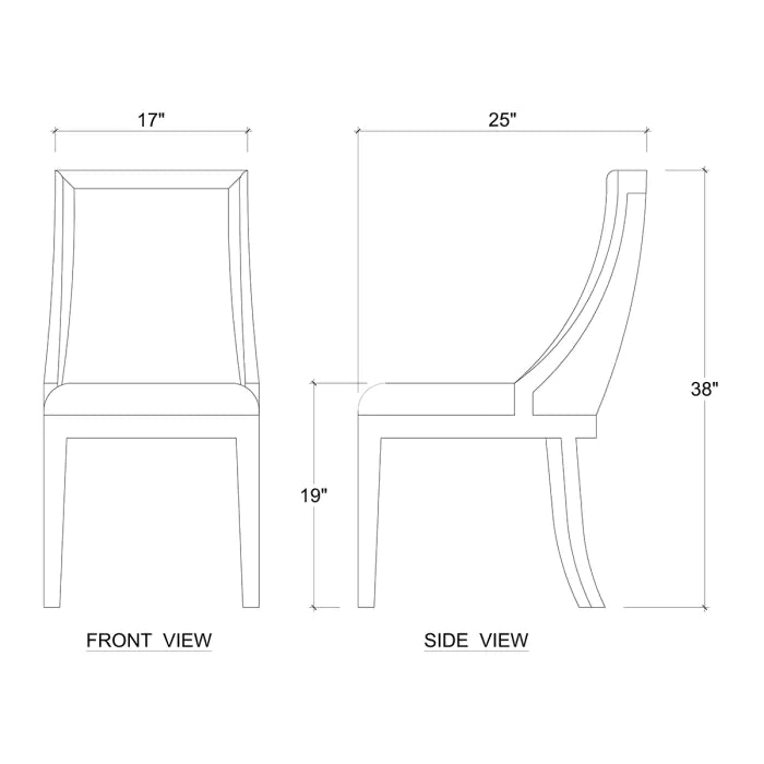 Bramble - Monarch Dining Chair -Set of 2- 27201STWSF204 - GreatFurnitureDeal