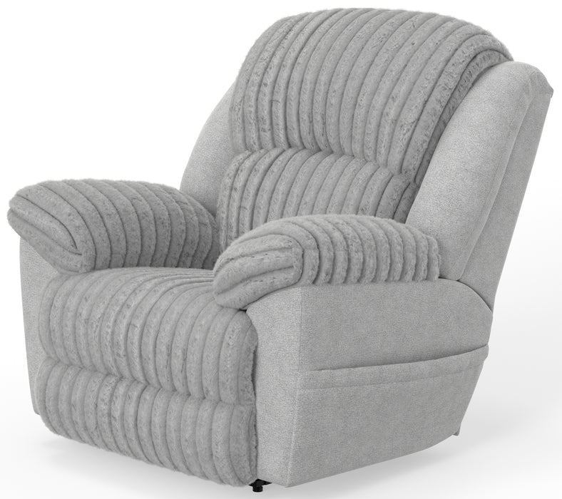 Catnapper - Shaggy Rocker Recliner in Moonstruck - 2720-2-MOON - GreatFurnitureDeal