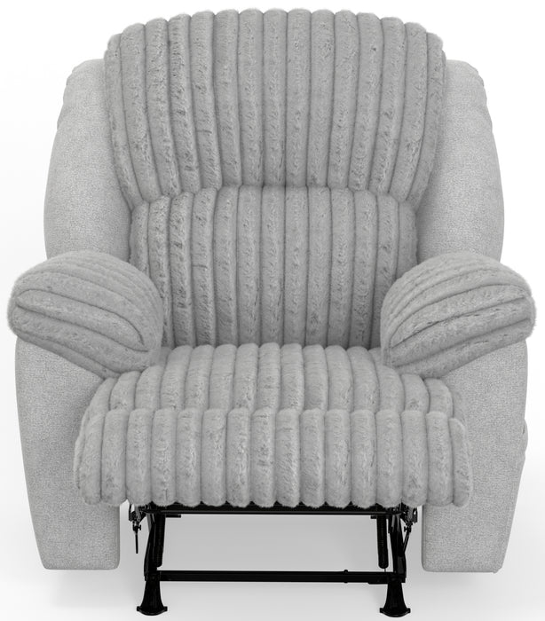 Catnapper - Shaggy Rocker Recliner in Moonstruck - 2720-2-MOON - GreatFurnitureDeal