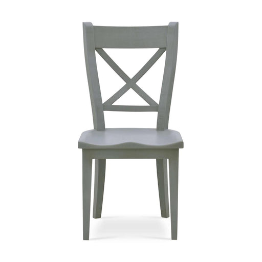 Bramble - Summerset Chair w/ Wood Seat in Grey Charleston (Set of 2) - 27206GCH----- - GreatFurnitureDeal