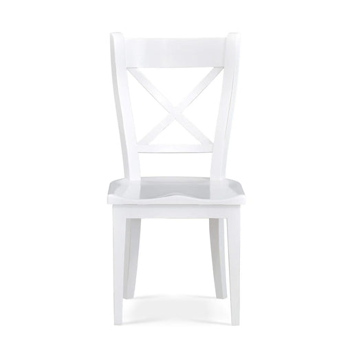 Bramble - Summerset Chair w/ Wood Seat in Architectural White (Set of 2) - 27206HRW----LDT - GreatFurnitureDeal