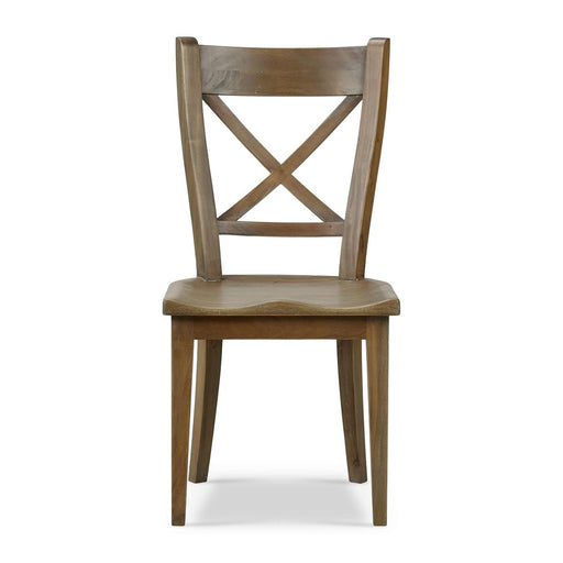 Bramble - Summerset Chair w/ Wood Seat in Straw Wash (Set of 2) - 27206STW----- - GreatFurnitureDeal