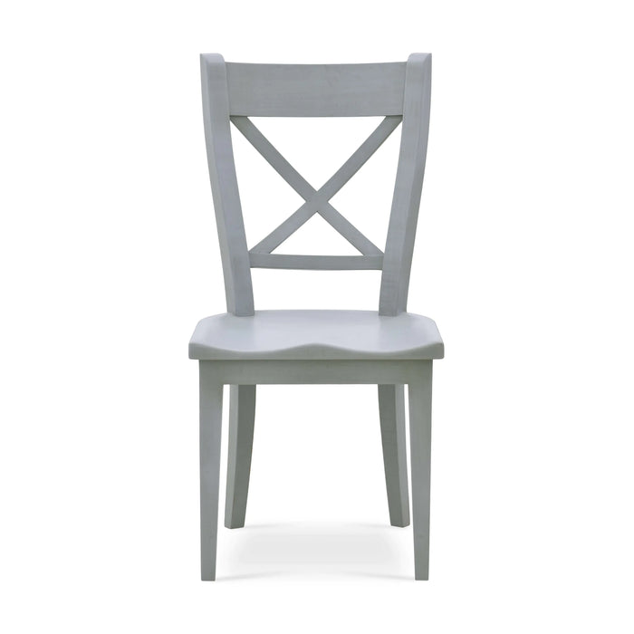Bramble - Summerset Dining Chair Set of 2 in Weathered Ocean Blue - BR-27206WOB