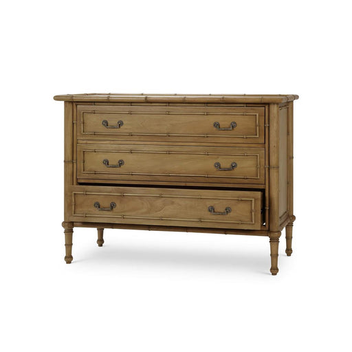Bramble - Martinique 3 Drawer Dresser in Antique French Oak - 27277AFD----- - GreatFurnitureDeal