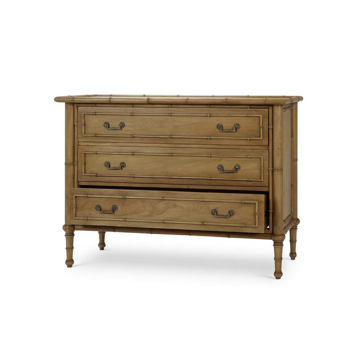 Bramble - Martinique 3 Drawer Dresser in Antique French Oak - 27277AFD-----
