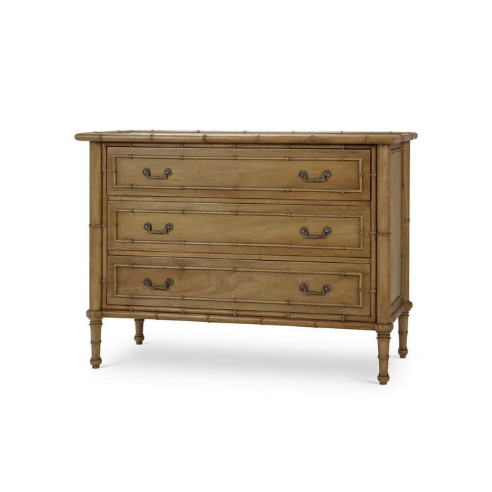 Bramble - Martinique 3 Drawer Dresser in Antique French Oak - 27277AFD-----