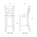Bramble - Summerset Barstool - 27296HRW----LDT - GreatFurnitureDeal