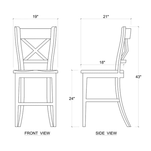 Bramble - Summerset Counter Stool - 27297HRW----LDT - GreatFurnitureDeal