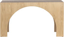 Meridian Furniture - Arch Oak Oak Wood Console Table - 273Oak-T - GreatFurnitureDeal