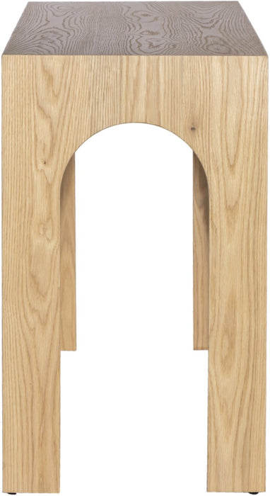 Meridian Furniture - Arch Oak Oak Wood Console Table - 273Oak-T - GreatFurnitureDeal