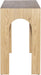 Meridian Furniture - Arch Oak Oak Wood Console Table - 273Oak-T - GreatFurnitureDeal