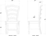 Bramble - Magnolia Dining Chair - Set of 2- BR-27407 - GreatFurnitureDeal