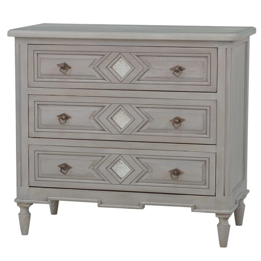 Bramble - Robertson 3 Drawer Small Dresser w/ Mirror A - US-WS-27410WCH----- - GreatFurnitureDeal