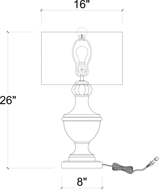 Bramble - Robertson Table Lamp - BR-27412 - GreatFurnitureDeal