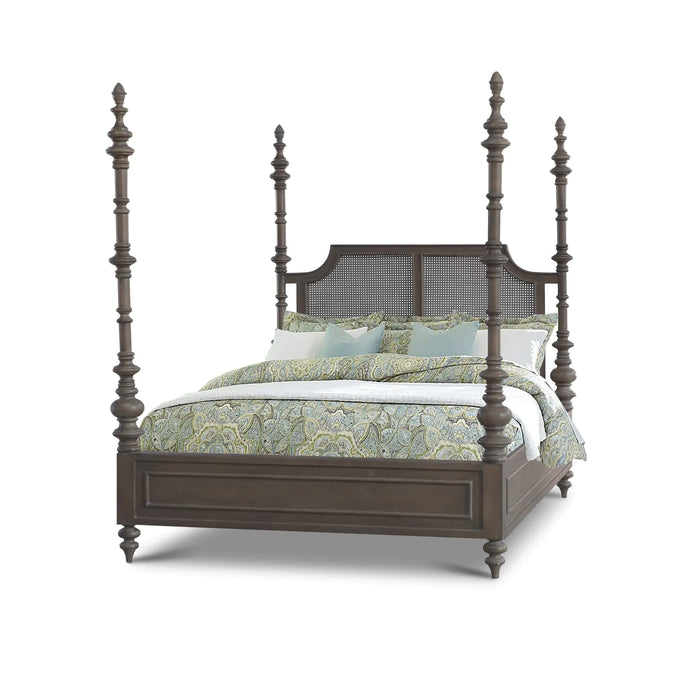 Bramble - Savanah Rattan Queen Bed - 27439WEW - GreatFurnitureDeal