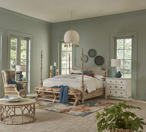 Bramble - Savanah Rattan King Bed - 27440WEW - GreatFurnitureDeal