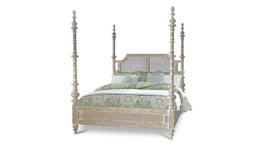 Bramble - Savanah Rattan Queen Bed - 27439WEW - GreatFurnitureDeal