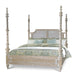 Bramble - Savannah Rattan King Bed in White Harvest - BR-27440WHD - GreatFurnitureDeal