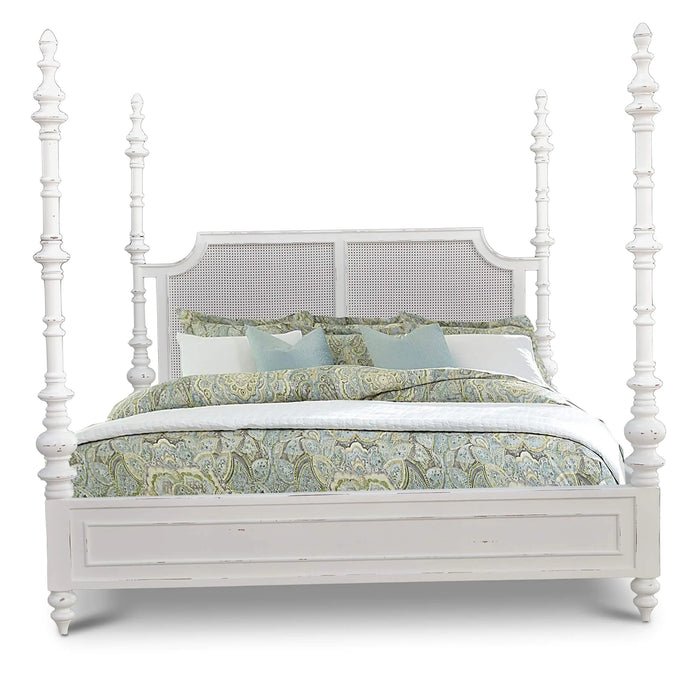 Bramble - Savanah Rattan King Bed - 27440WEW - GreatFurnitureDeal