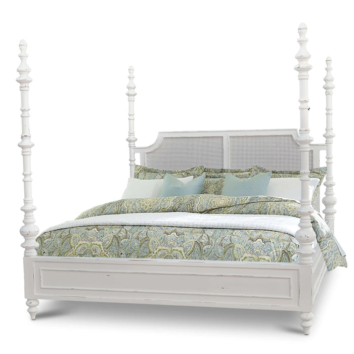 Bramble - Savanah Rattan King Bed - 27440WEW - GreatFurnitureDeal