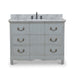Bramble - Provence Single Vanity w/ Sink & Marble top - BR-27449 - GreatFurnitureDeal