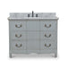 Bramble - Provence Single Vanity w- out Marble - BR-67449GCH - GreatFurnitureDeal