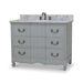 Bramble - Provence Single Vanity w/ Sink & Marble top - BR-27449 - GreatFurnitureDeal