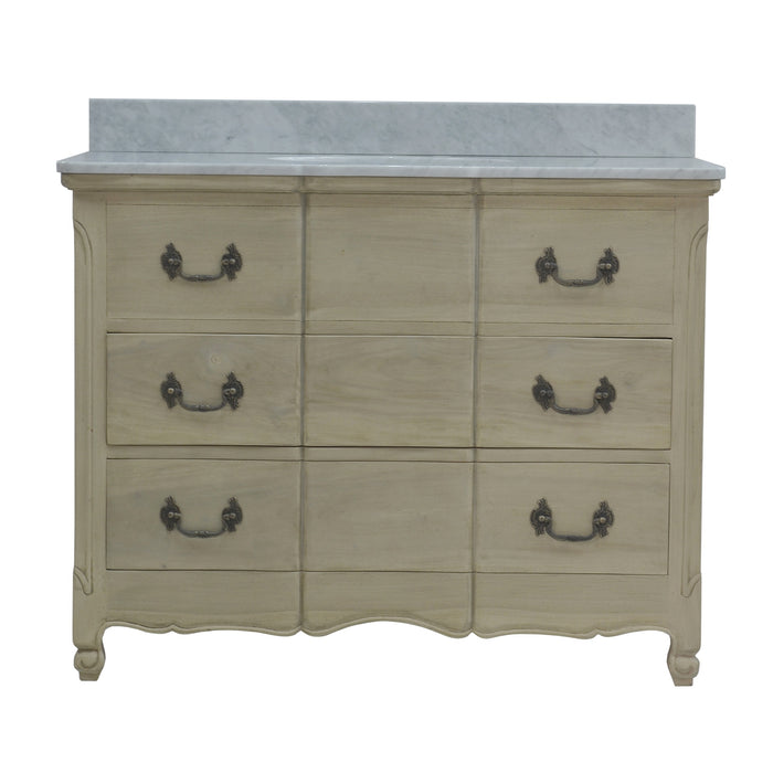 Bramble - Provence Single Vanity - US-WS-27449SNB----- - GreatFurnitureDeal
