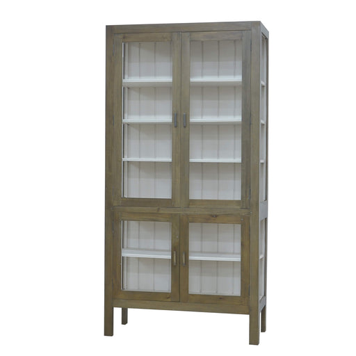 Bramble - Alto Display Cabinet in Straw Wash - US-WS-27488STW-PUT--- - GreatFurnitureDeal