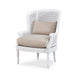 Bramble - French Wing Chair W- Rattan - 27499 - GreatFurnitureDeal