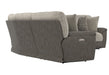 Catnapper - Rendezvous 5 Piece Power Headrest Reclining Sectional Sofa in Umber/Fawn - 62746-2744-2748-62745-62747 - GreatFurnitureDeal