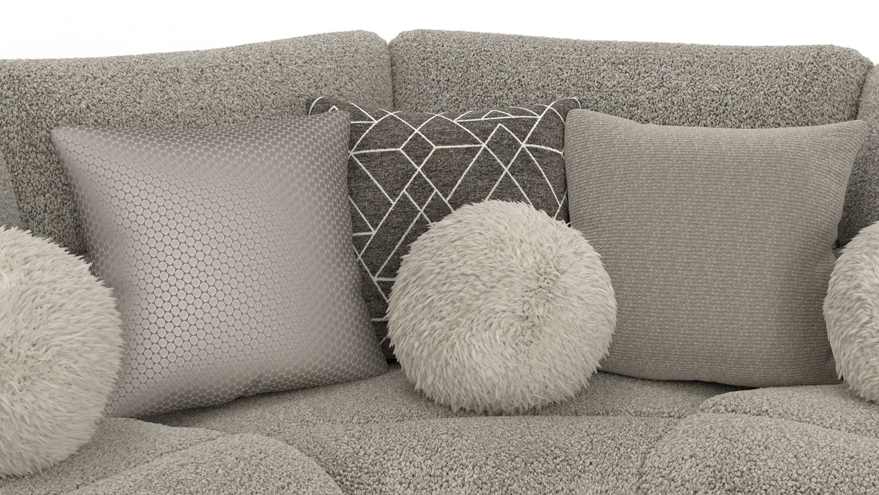 Catnapper - Rendezvous 5 Piece Power Headrest Reclining Sectional Sofa in Umber/Fawn - 62746-2744-2748-62745-62747