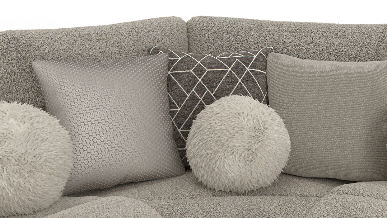 Catnapper - Rendezvous 5 Piece Power Headrest Reclining Sectional Sofa in Umber/Fawn - 62746-2744-2748-62745-62747