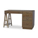 Bramble - Surveyor's Desk in Architectural White/Driftwood - BR-FAC-27506HRWDRW - GreatFurnitureDeal