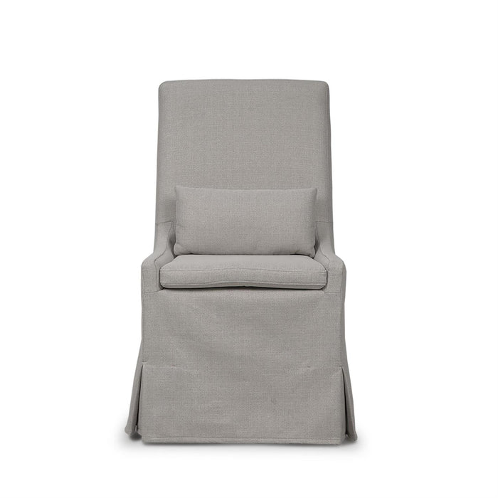 Bramble - Sierra Modern Slipcovered Dining Chair w/o Castors in Camelot Performance Fabric (Set of 2) - 27605SF200-----