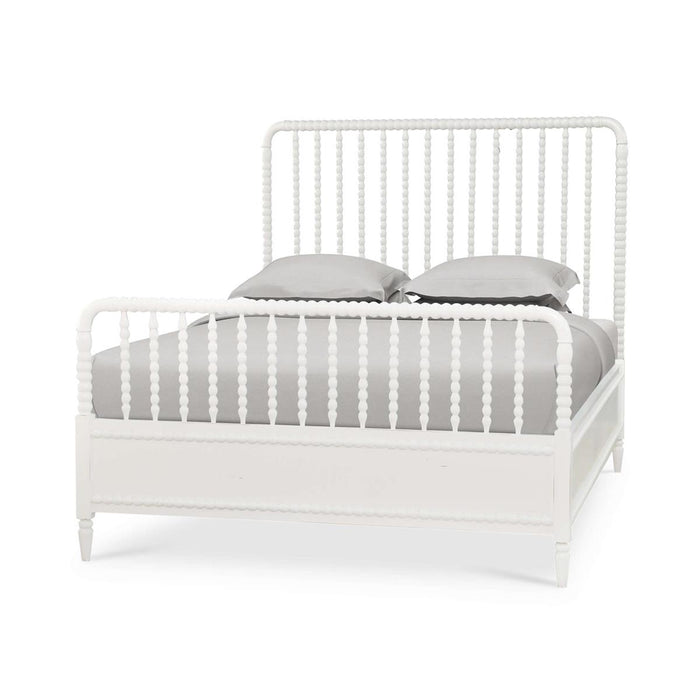 Bramble - Cholet Queen Bed in Architectural White - 27606HRW----LDT