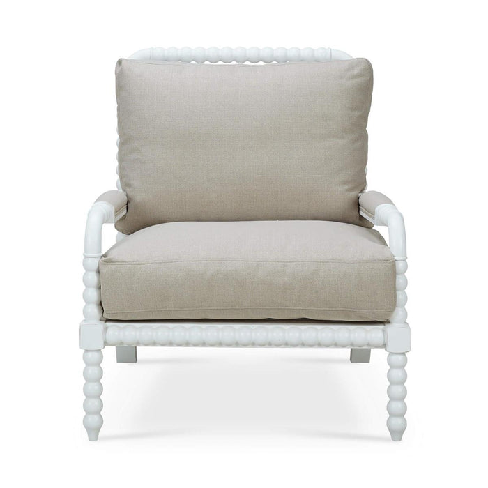 Bramble - Cholet Arm Chair in Architectural White w/ Camelot Performance Fabric - 27622HRWSF200---LDT