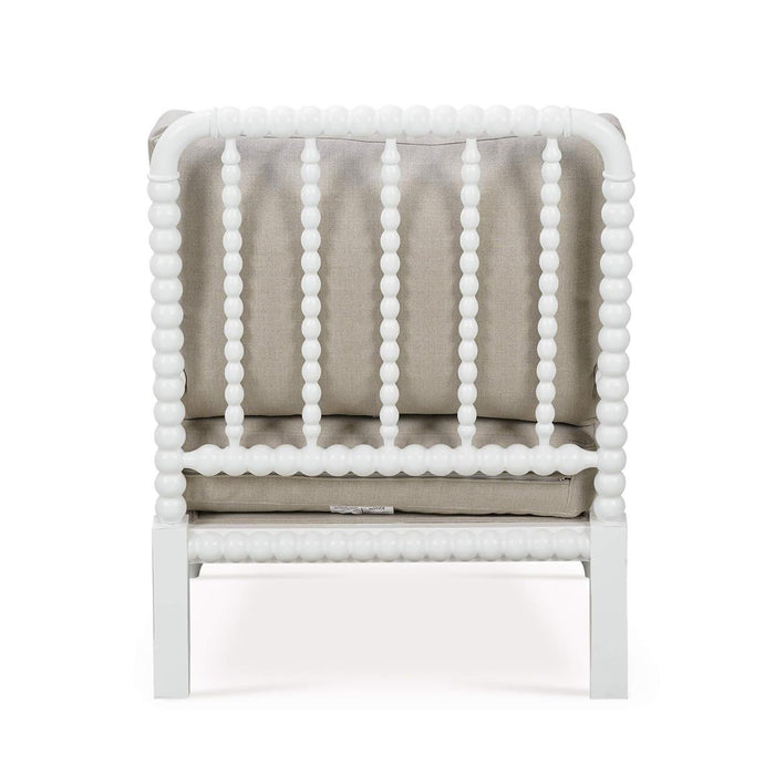 Bramble - Cholet Arm Chair in Architectural White w/ Camelot Performance Fabric - 27622HRWSF200---LDT