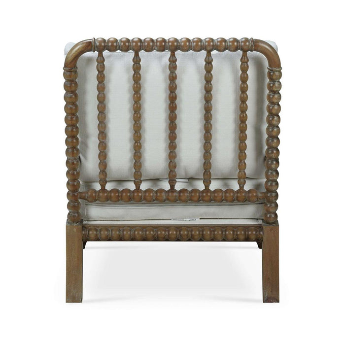 Bramble - Cholet Arm Chair in Straw Wash w/ Arctic White Performance Fabric - 27622STWSF204----