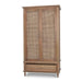 Bramble - Jamison Wardrobe w/ Rattan Door - BR-27631 - GreatFurnitureDeal
