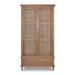 Bramble - Jamison Wardrobe w/ Rattan Door - BR-27631 - GreatFurnitureDeal